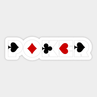 Poker Sticker